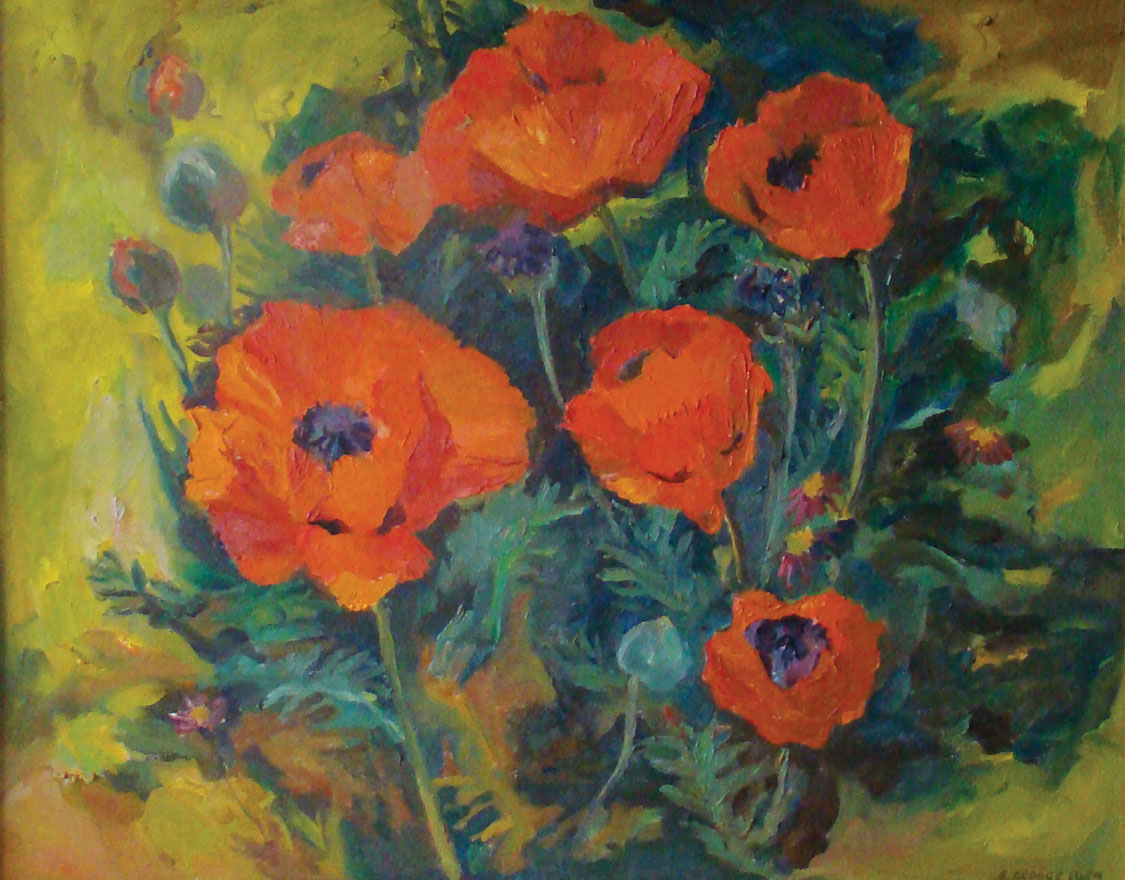 GE-Poppies-Oil-Painting